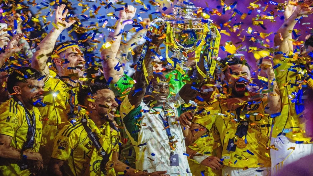 النصر يطلق أغنية البطولة “معصي” احتفالًا بلقب الدوري العشرين